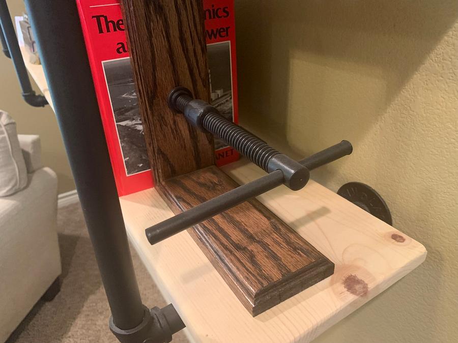 C-Clamp Book Ends