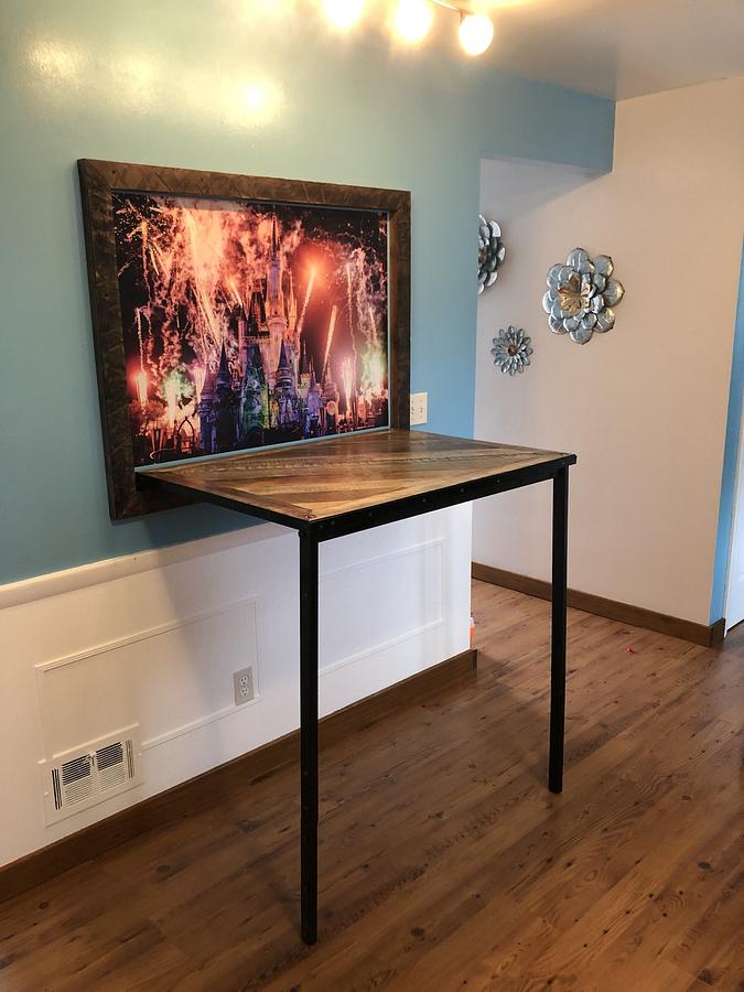Fold up Picture table