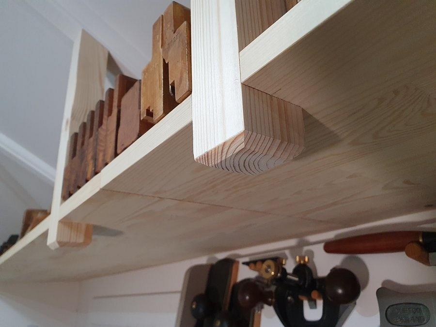 Shelf for Wooden Planes and Miscellaneous Stuff