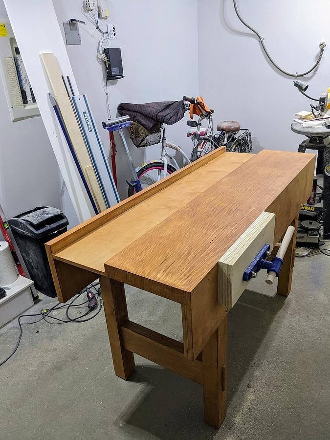 Paul Sellers Plywood Workbench