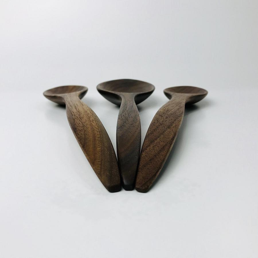 Walnut chef spoons 