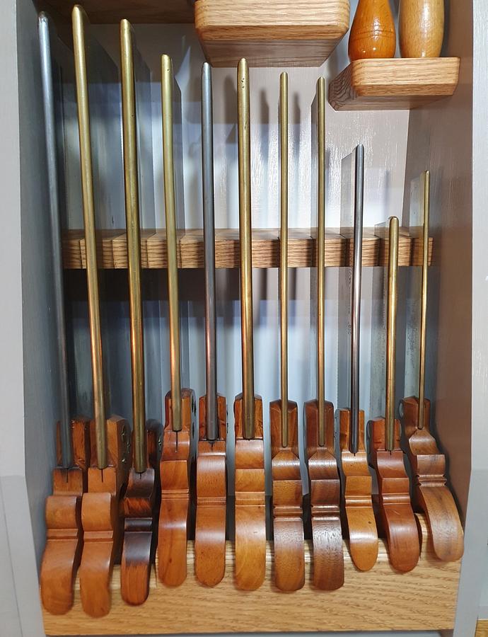 Backsaw and Screwdriver Tool Rack