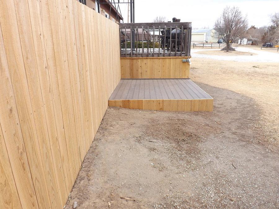 New Deck, Fence and Trim - Phase One