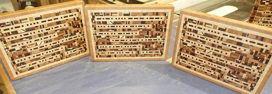 Final Batch of Morse Code Cutting Boards (& a Couple Extra)