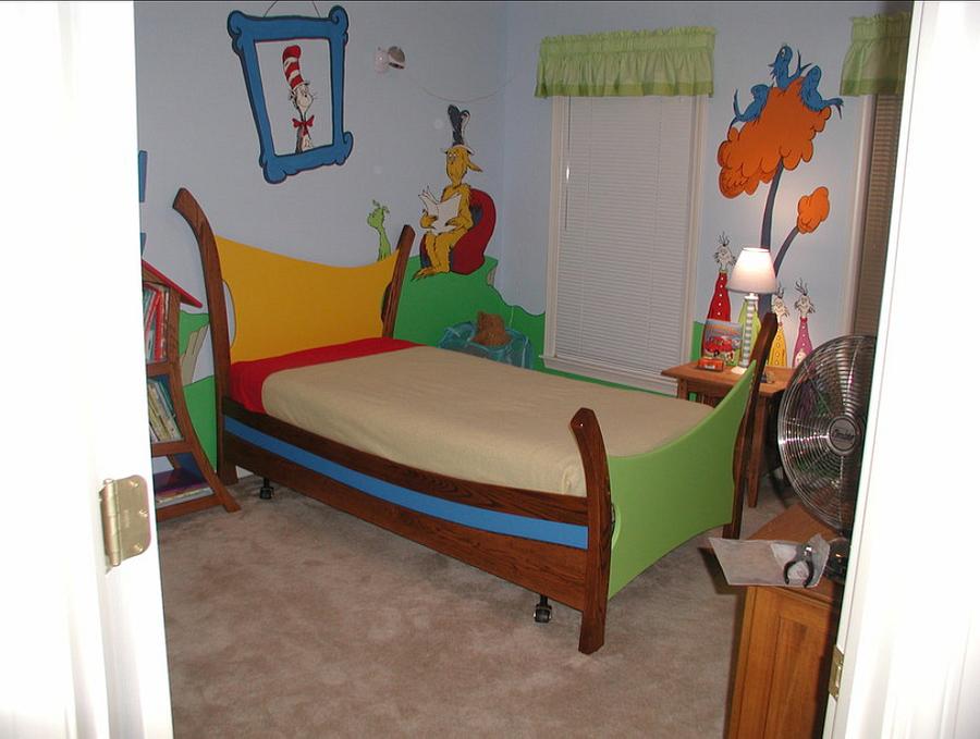 Children's Dr. Suess Style Bed