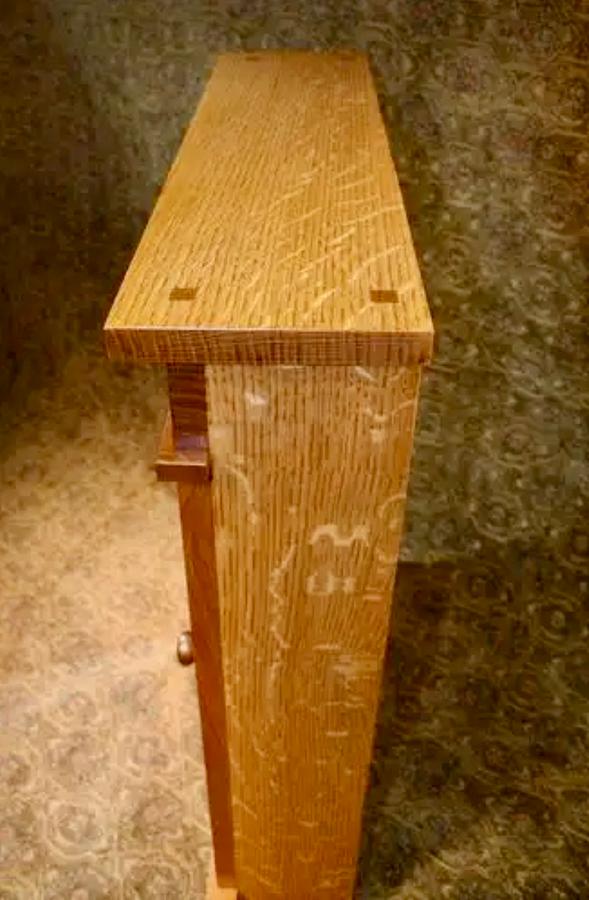 How to build an Arts And Crafts Mission style medicine cabinet 