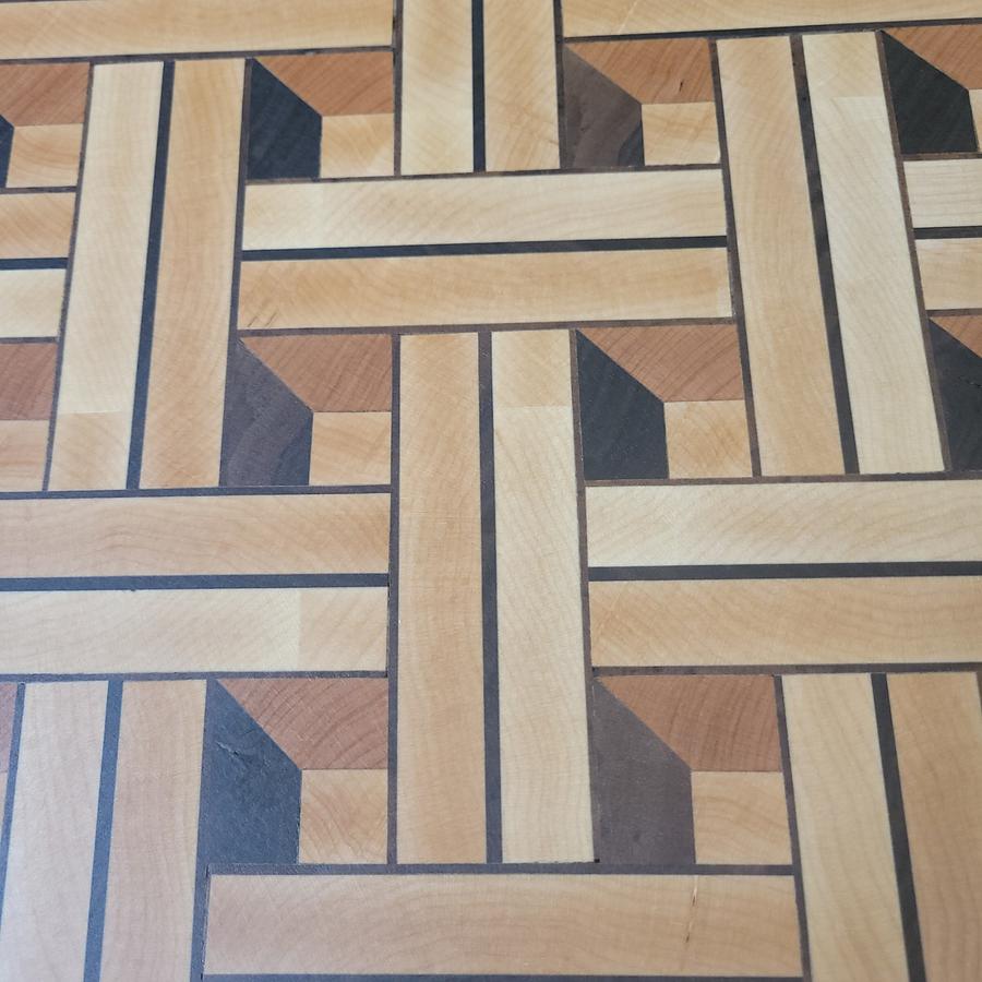 3D Basket Weave Cutting Board