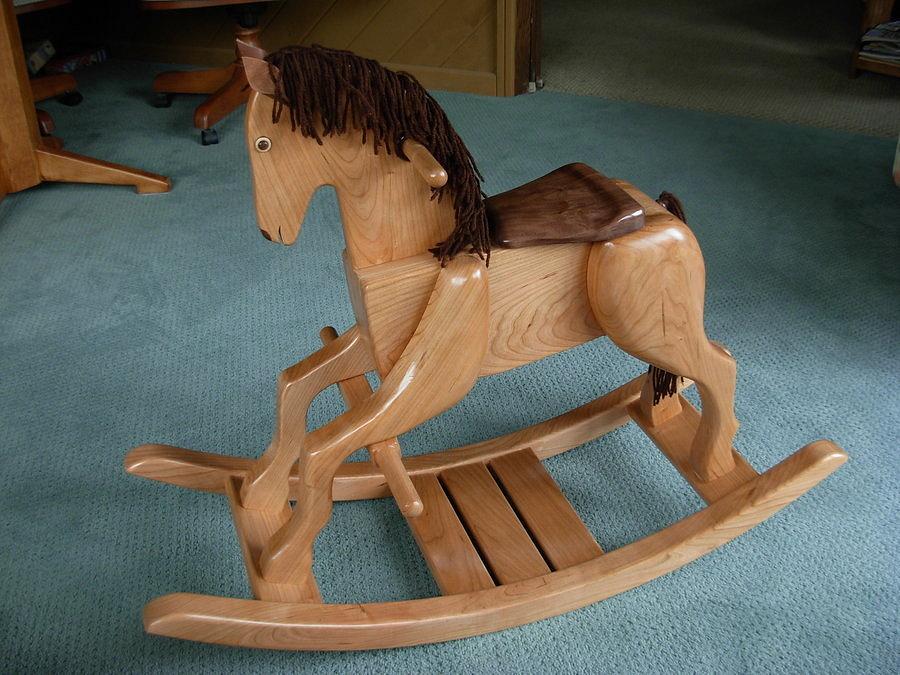 Cherry Roan Rocking Horse