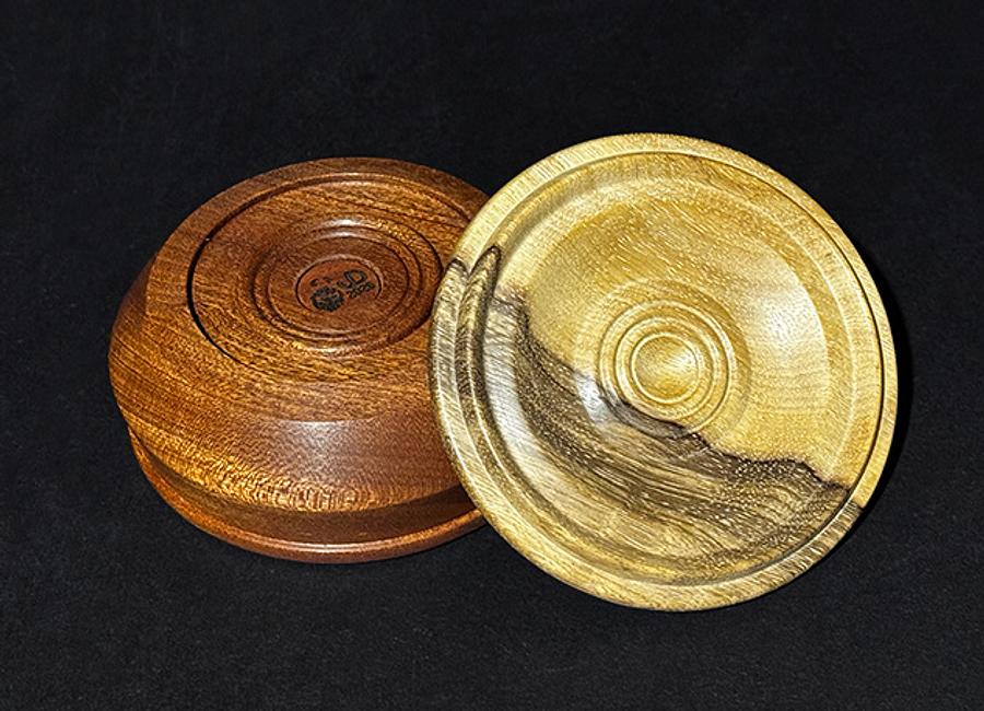 Bowl with a lid.