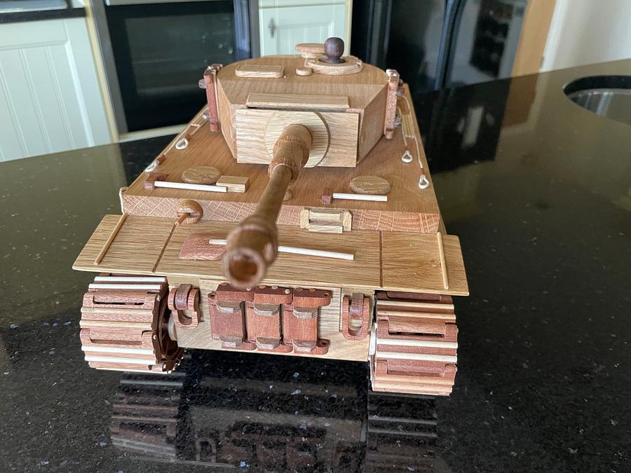 New wooden model- WW2 Tiger 1 Tank