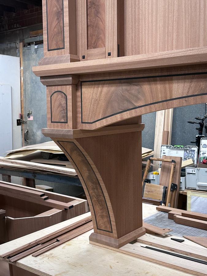 Greene & Greene style Kitchen Hood 