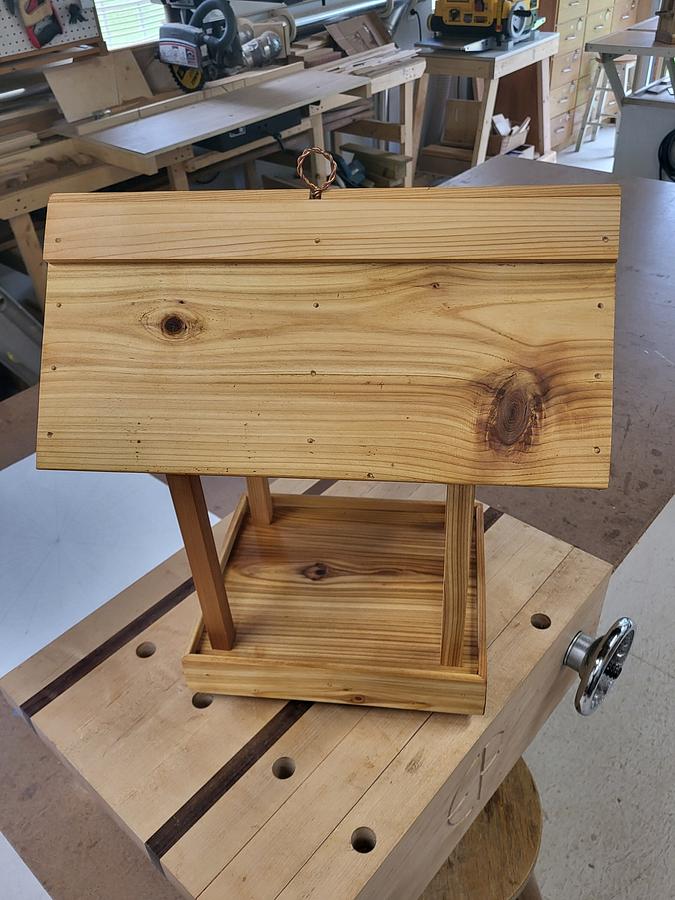 Tray Bird Feeder (Timber Framed)