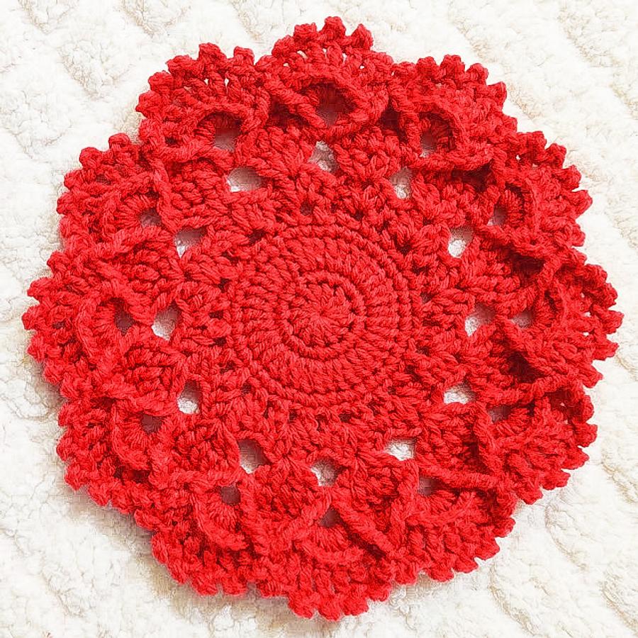 RIYA Crochet Flower Doily