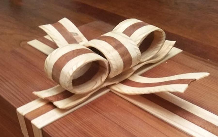 How To Make Wooden Ribbons and Bows 