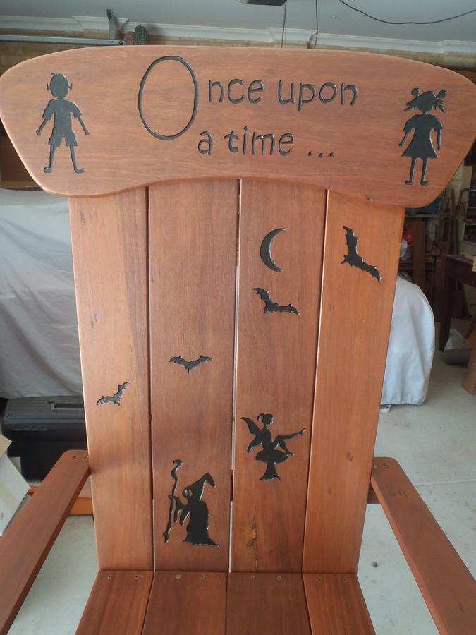 A story teller chair.