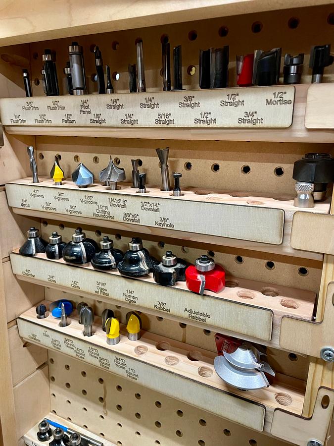 Router Bit Storage Upgrade