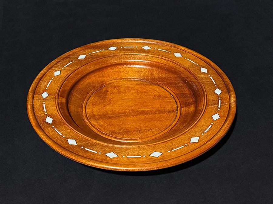 Cherry Bowl with Diamond boarder