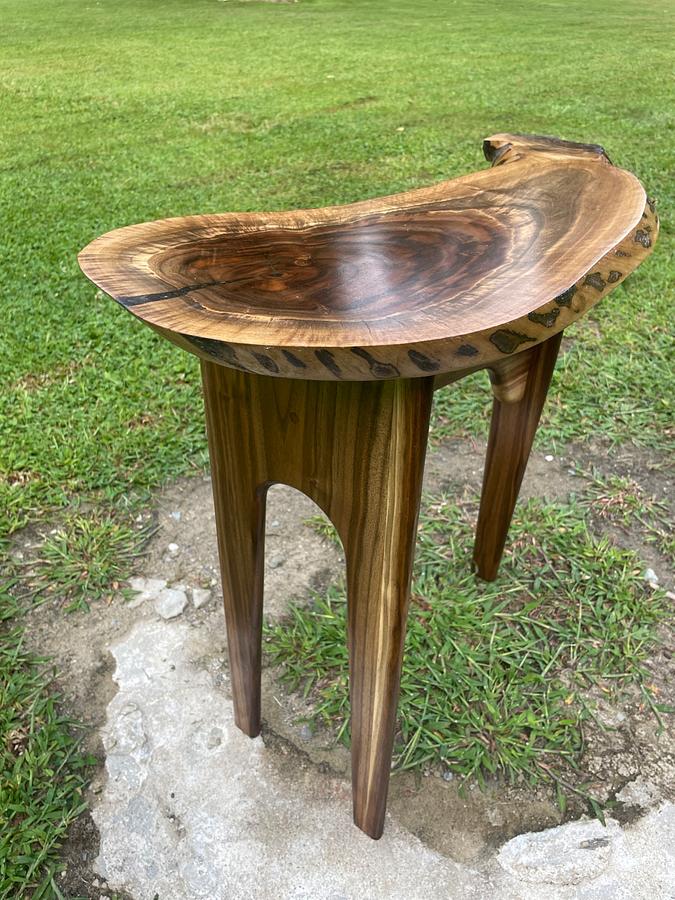 Walnut End Table