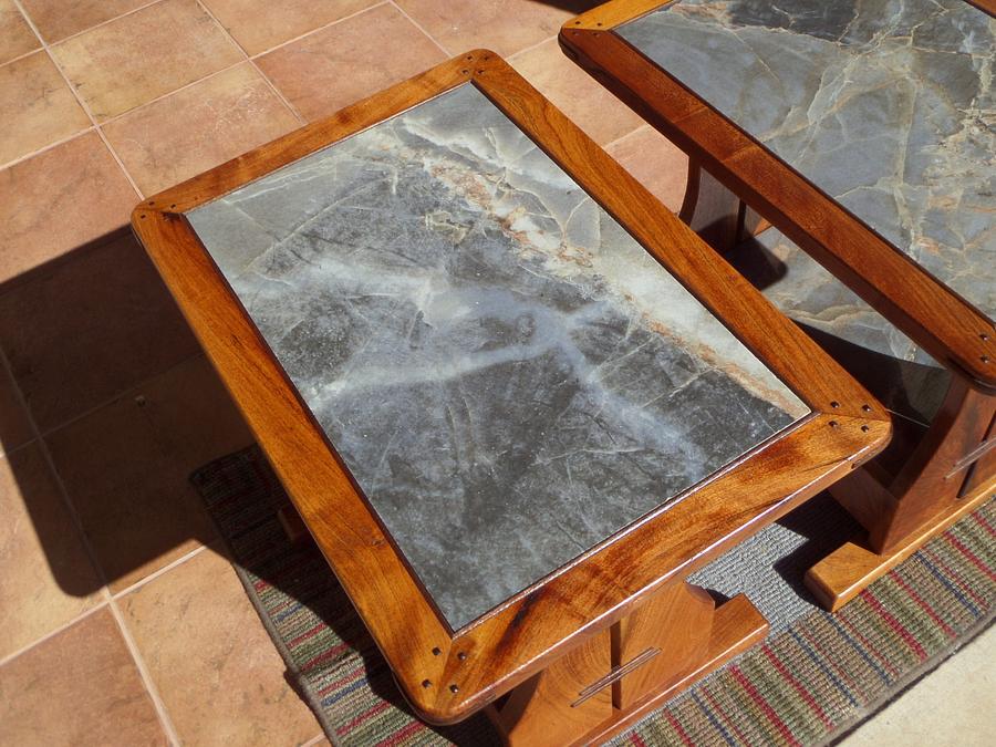 Mesquite End Tables w/ G&G details