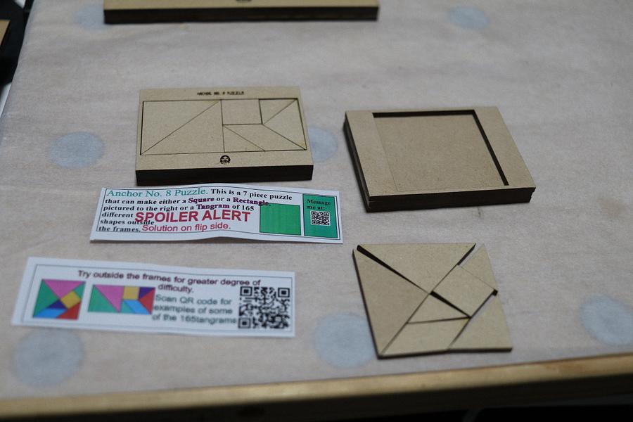 “Anchor No. 8” Tangram Puzzle.