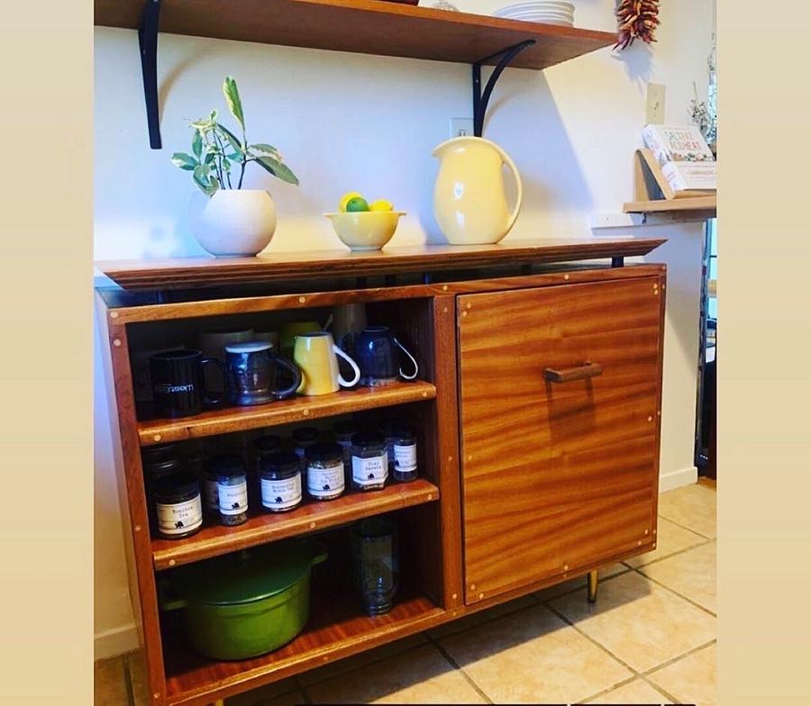 Mid century kitchen storage