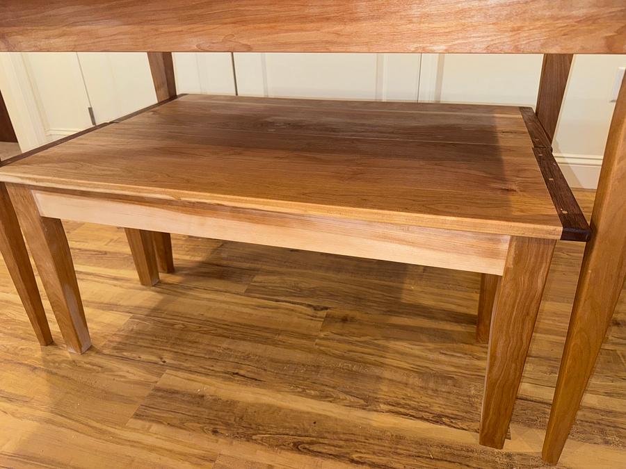 Small Farmer's Dining Table and Benches