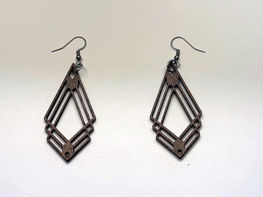A few earrings