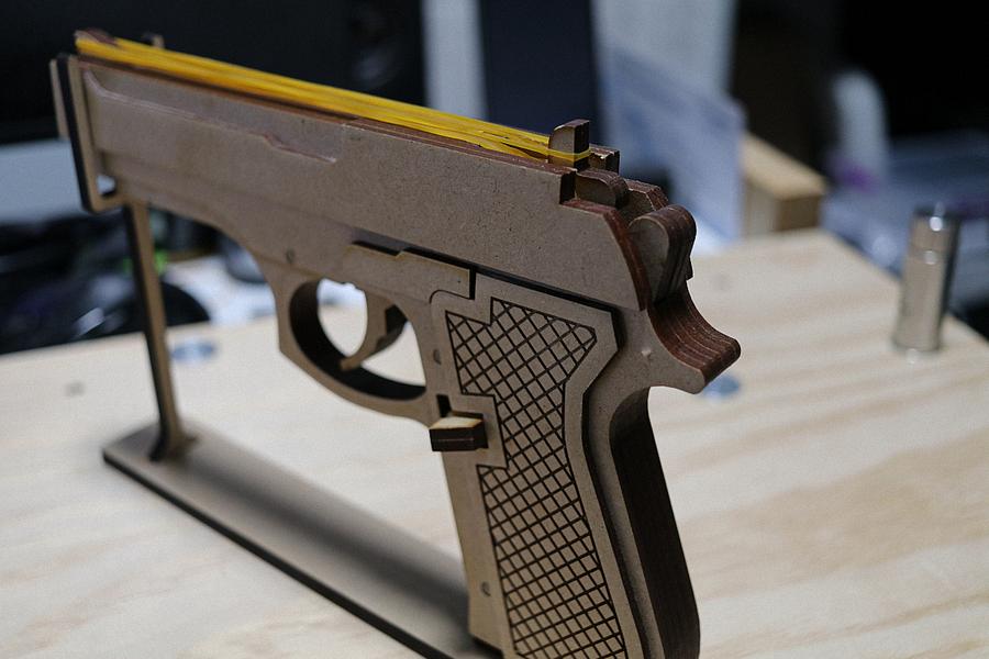 M9 Rubber Band Gun…