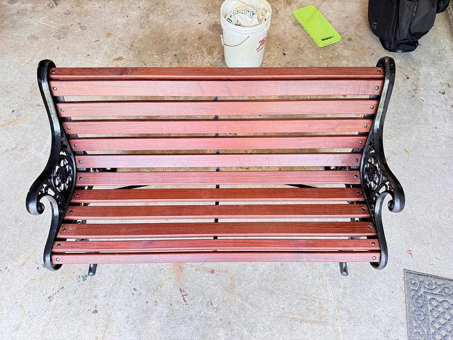 Restored Garden Bench