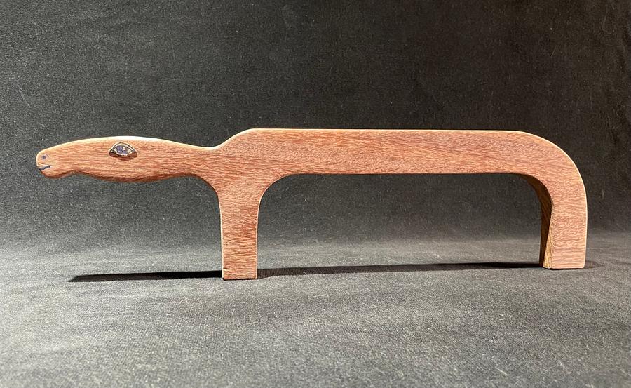 How I turned a Mid Century Modern style wooden Horse sculpture into a bow bread slicer