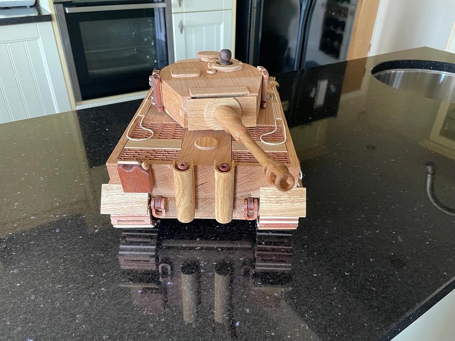 New wooden model- WW2 Tiger 1 Tank