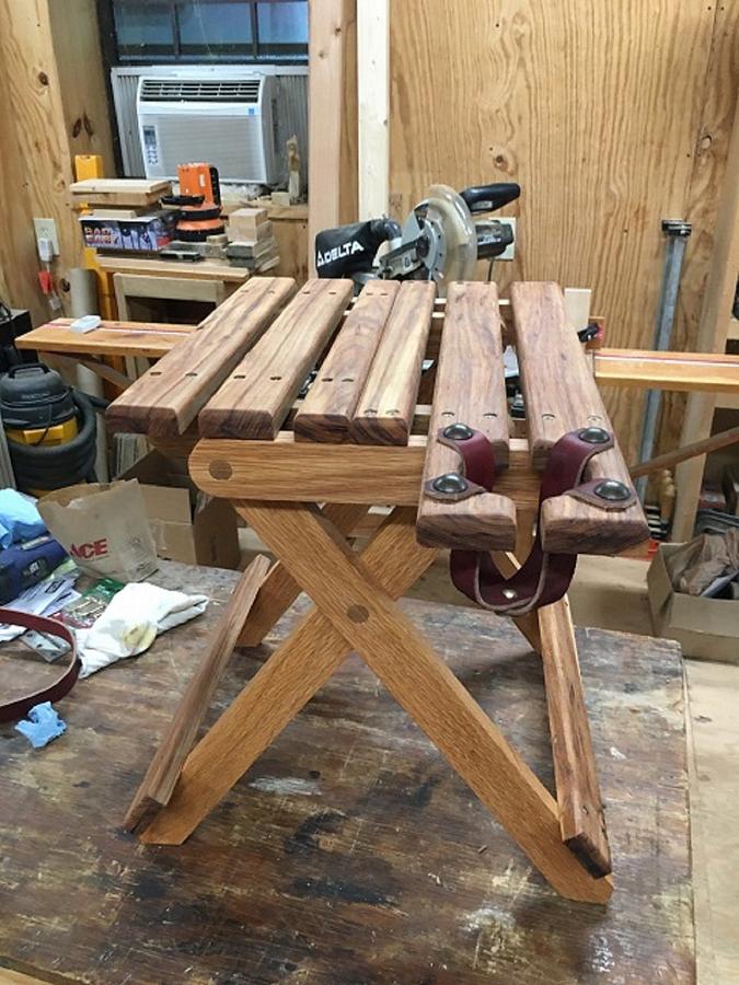 Folding Stool for Beer Swap