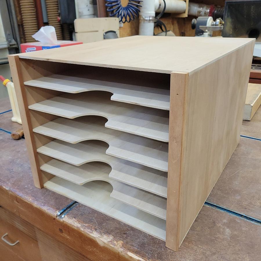 Placemat Storage Rack