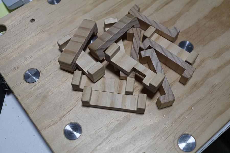 12 Piece BURR Puzzle #1.