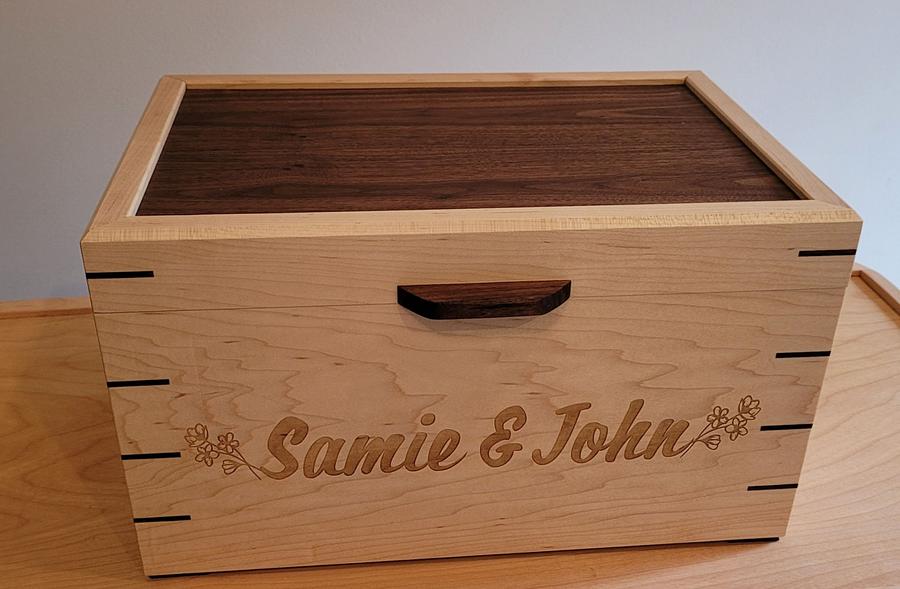 Wedding card box 