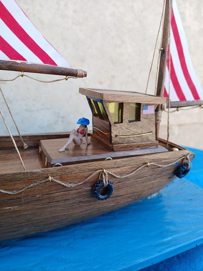 American fishing boat