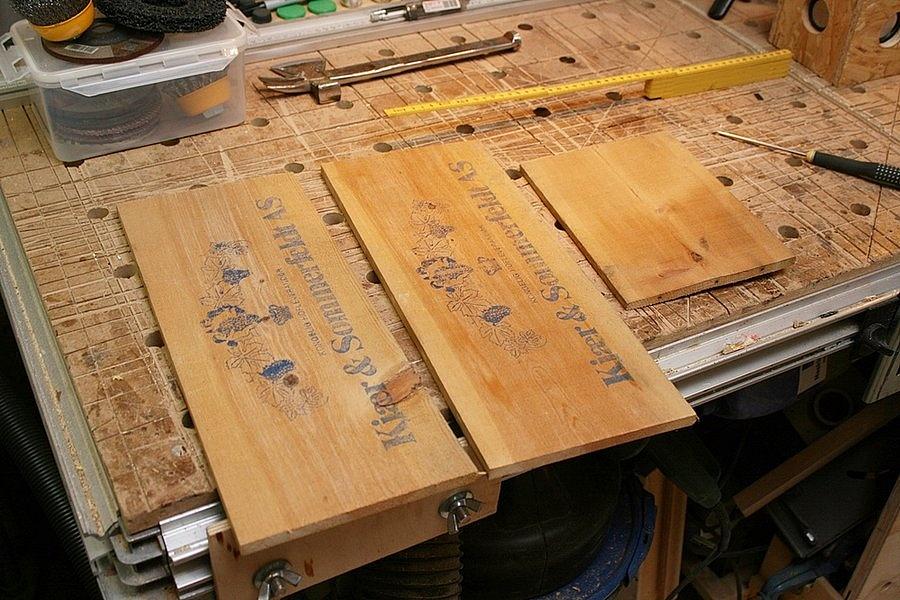 Hand cut box joints - a tool tote tray