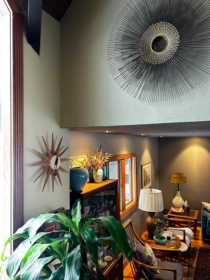 George Nelson Sunburst Clock replica