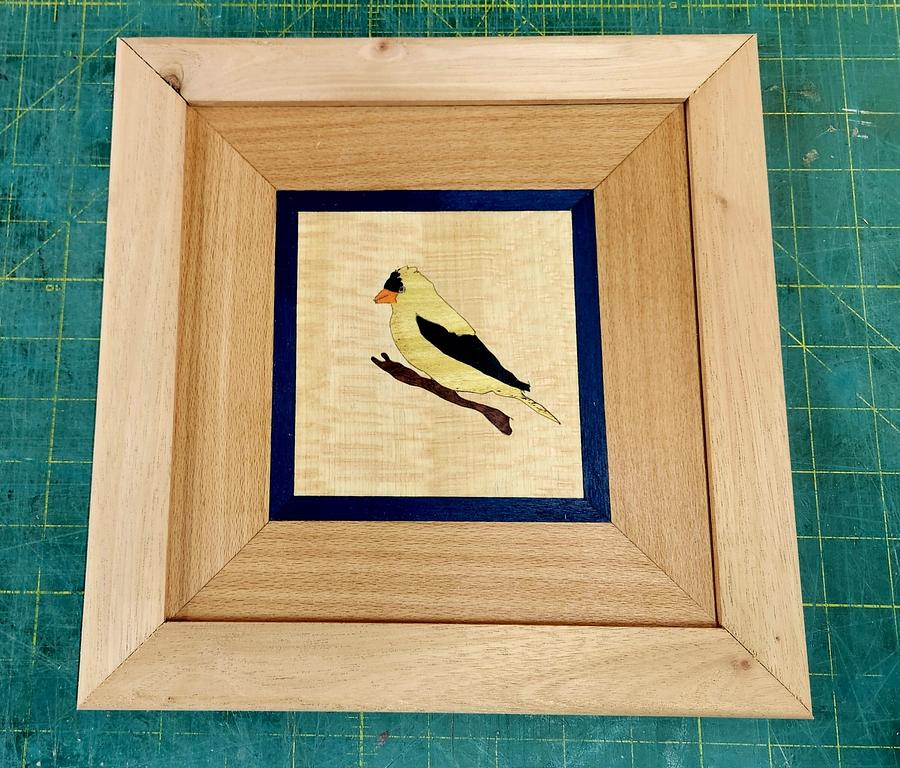 Marquetry by my 10 yr old granddaughter 