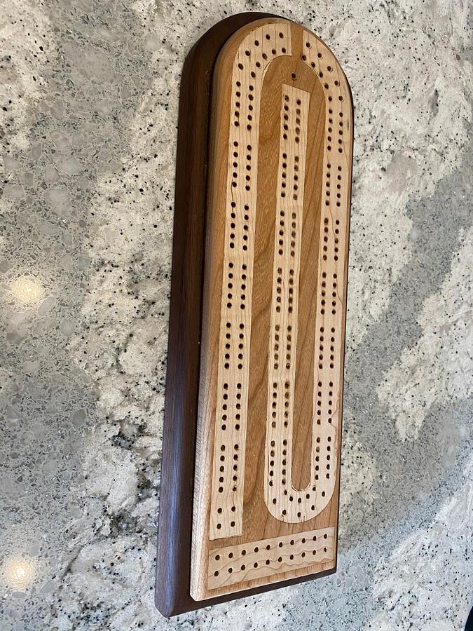 Two-Piece Cribbage Boards