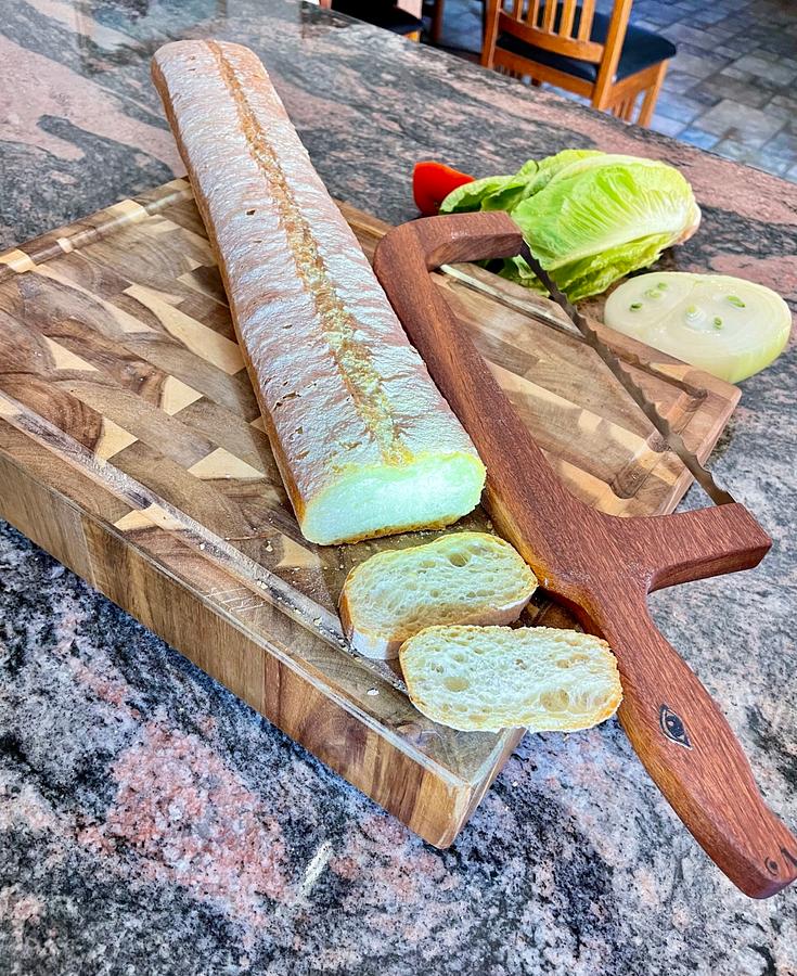 How I turned a Mid Century Modern style wooden Horse sculpture into a bow bread slicer