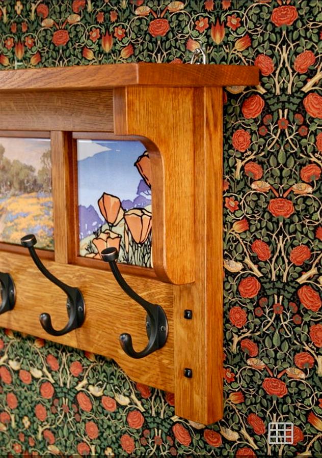 How To Make An Arts And Crafts Style Hat And Coat Rack With Elements Of Greene And Greene