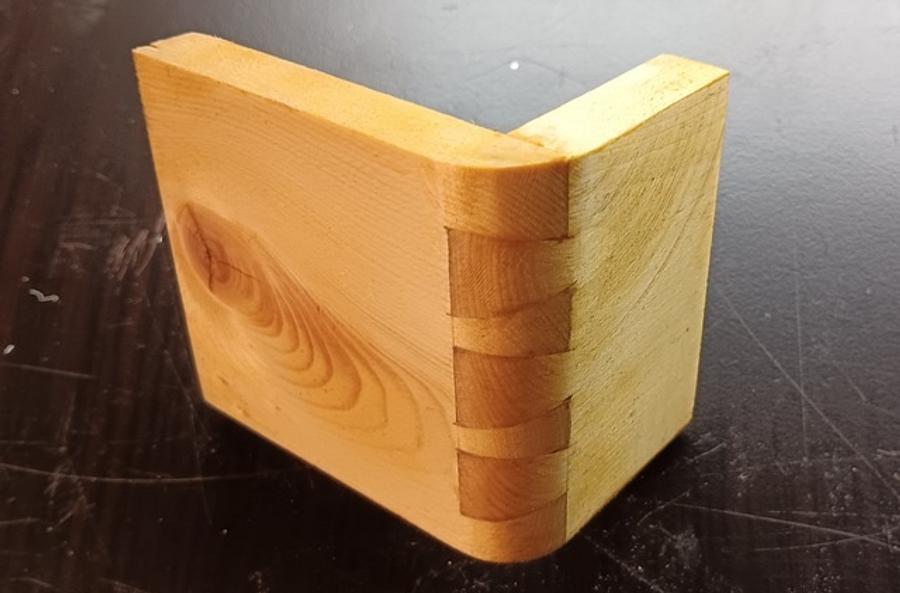 Rounded Box Finger Joints