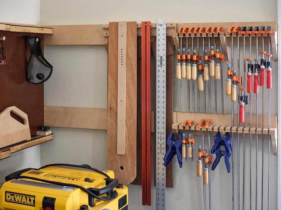 French Cleat Peg Rack