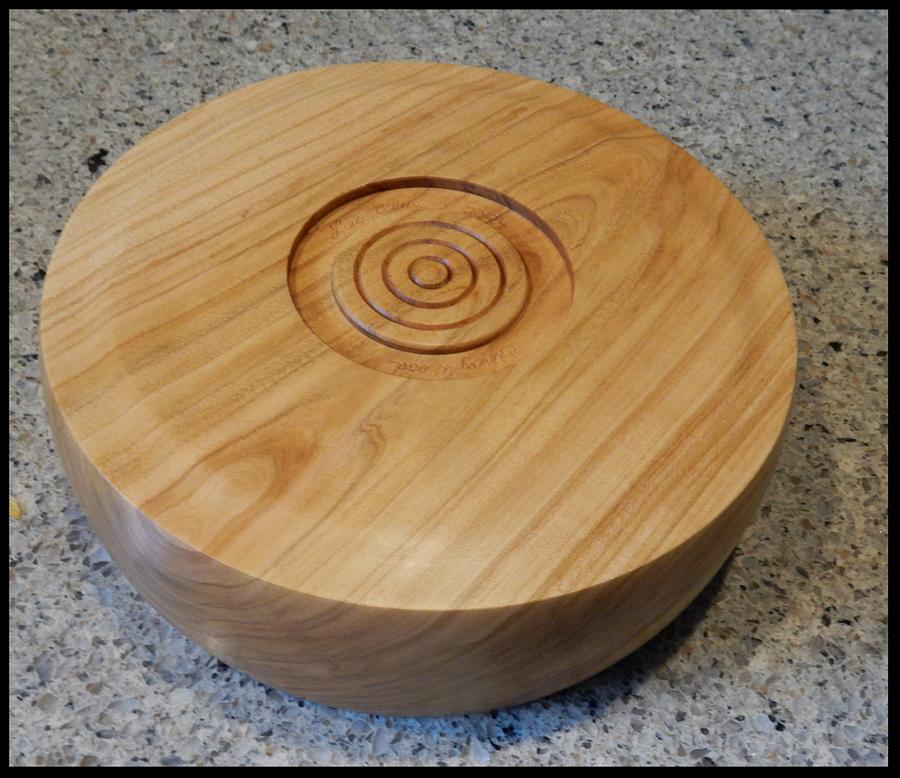 Microwave wet wood for turning