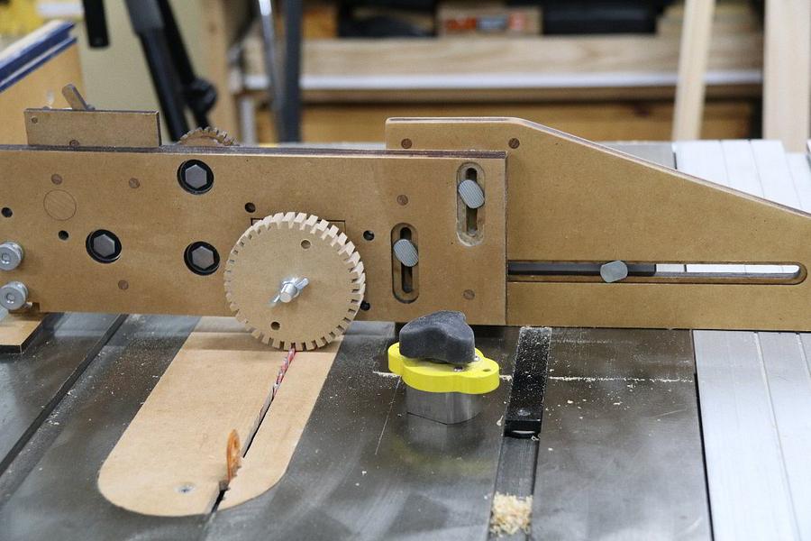 Revised Wheel Kerfing Jig Indexer.