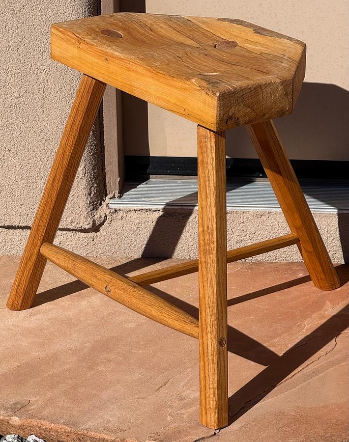 Putting on socks stool