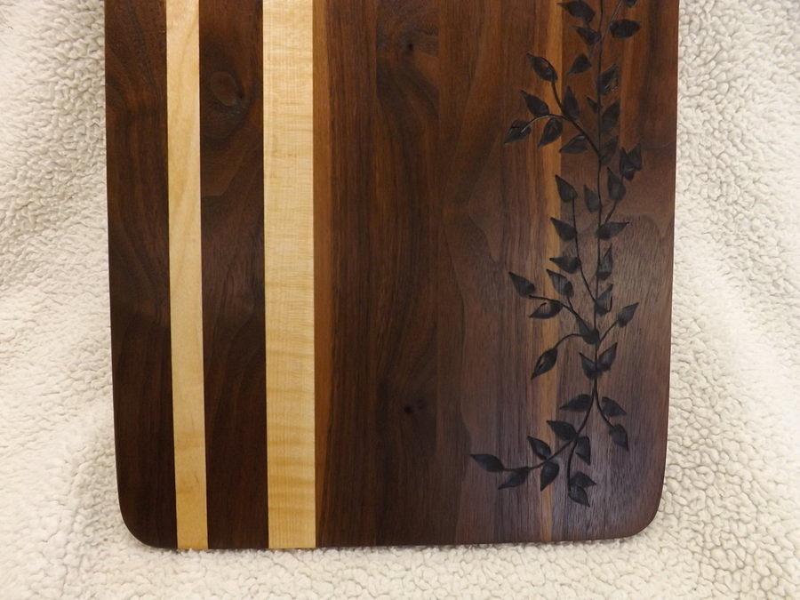 Cutting Board with Woodburning