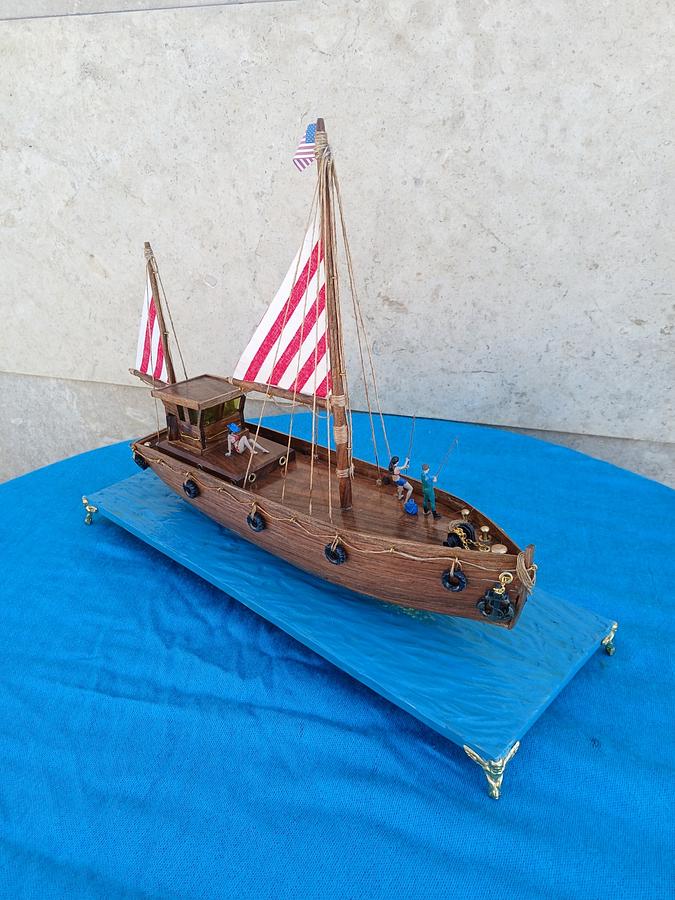 American fishing boat