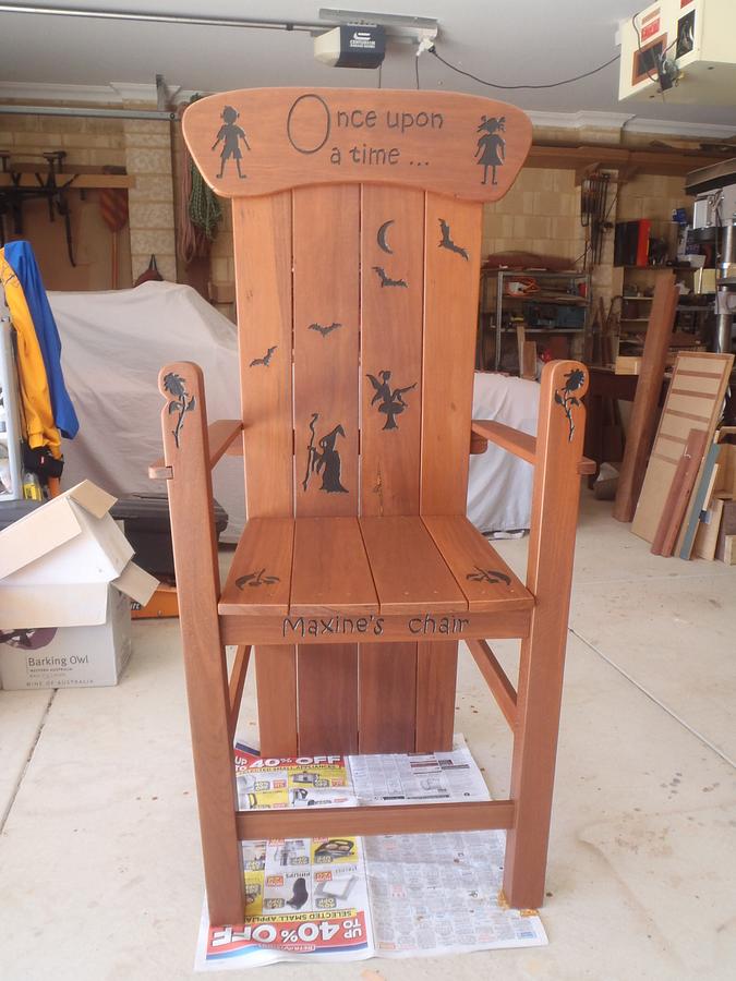 A story teller chair.